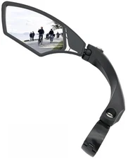 Bike Mirror HD Glass Wide Angle 360° Adjustable Shatterproof MTB EBike Ride Safe