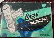 Leica Instructions Book for Model IIIf Camera w/Built-in Synchronization