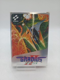 Konami Gradius II Famicom Game Cartridge Used Box Damaged