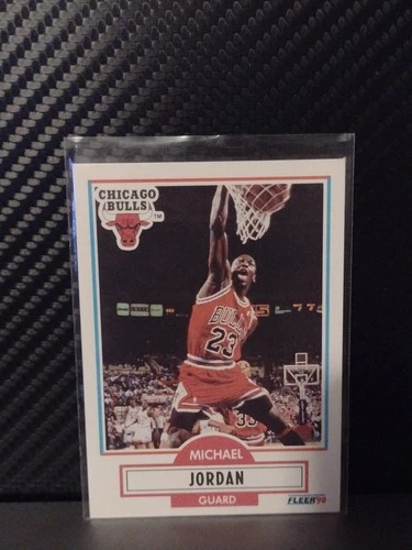 1990 Fleer Michael Jordan #26 Basketball Card VINTAGE 90s Mint Condition