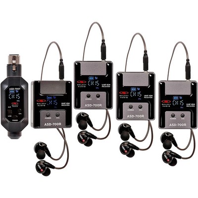 Galaxy Audio Digital 15 Channel UHF InEar Monitor System CODE B6 571585 MHz