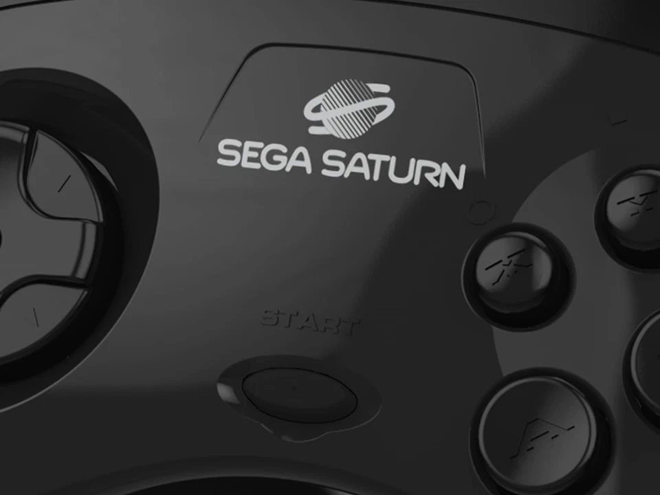 Official Sega Saturn USB Controller Pad (Model 2) for Sega Genesis Mini, PS3,... - Image 4 of 4