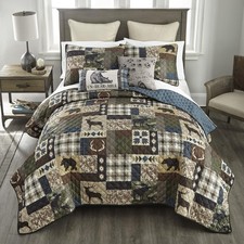 Donna Sharp Rustica Queen Quilt Set, 90" x 90" Y20834