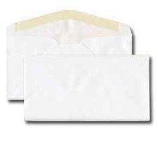 6 1/4 Regular Envelope - 24 White 3 1/2 x 6 - Box of 500