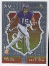 #11 2024 Select Certified Rookies | Dallas Turner RC Vikings