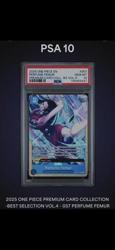 One Piece Boa Hancock Perfume Femur Vol.4 OP07-057 One Piece Foil PSA 10