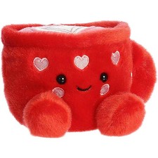 Aurora World Plush - Palm Pals - LOTTI LOVE LATTE 5 inch - Stuffed Animal Toy