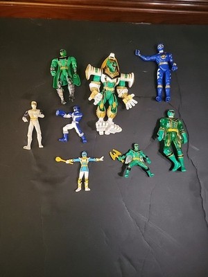 Bandai Mighty Morphins Power Rangers Lot 8 Figures(2003-2006)