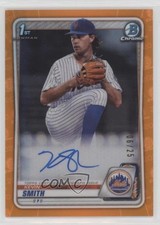 2020 Bowman Chrome Prospect Orange Refractor 6/25 Kevin Smith #CPA-KS Auto 0c6