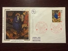 FRANCE FDC COVER 1987 YEAR RED CROSS  HEALTH MEDICINE STAMPS