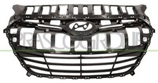 MITTELGRILL STOßSTANGE SCHWARZ MOD. 5 TÜREN HYUNDAI I30 2012 2013 2014 2015...
