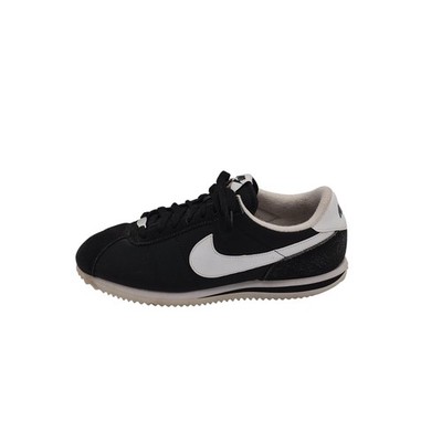 Nike Cortez Shoes Mens Size 8 Black Nylon Low Top Running Sneakers 317249-012