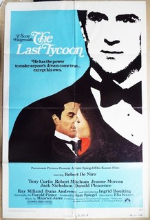The Last Tycoon 1976 Elia Kazan Robert De Niro Original US One Sheet Poster