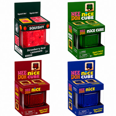 Nee Doh Nice Cube Squishy Toy   Random Color Sent | Blind Box