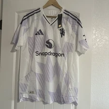 NWT Adidas Manchester United Jersey SIZE L Authentic licensed