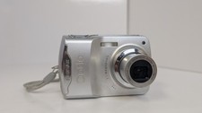 Pentax Optio E30 Digital Zoom Camera 7.1MP Silver For Parts Or Repair Read...