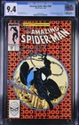 Amazing Spider-Man #300 CGC 9.4 Incredible Looking Book! 1st App of Venom 1988