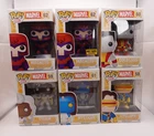 Funko Pop Marvel LOT OF 6 - Storm59 Cyclops58 Colossus60 Mystique61 Magneto 62