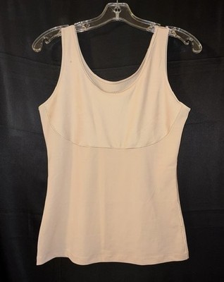 Assets by Spanx Plus Size Shaping Tank Camisole Beige Size 1X