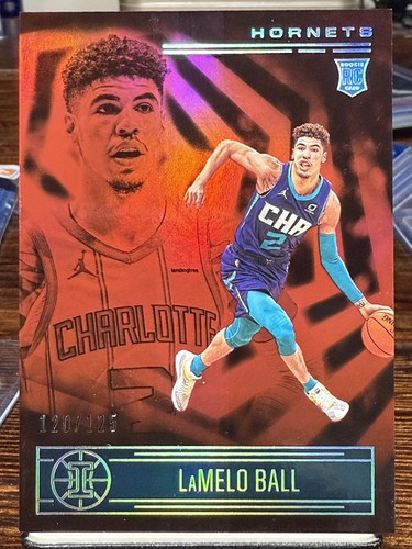 LaMelo Ball [Red] #151 2020 Panini Illusions card