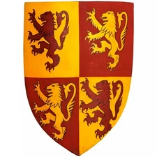 Medieval Owen Glyndwr, Prince of Wales 28'' Shield Crusader Shield Rustic Vintag