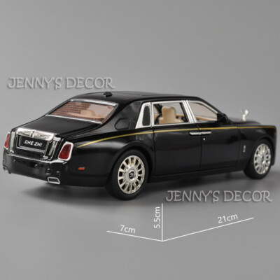 1:24 Scale Diecast Model Car Toy Rolls Royce Phantom Pull Back