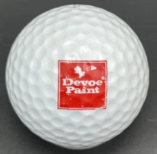 Devoe Paint Logo Golf Ball (1) Top Flite XL Pre-Owned