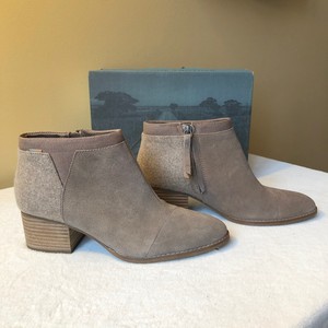 toms taupe booties