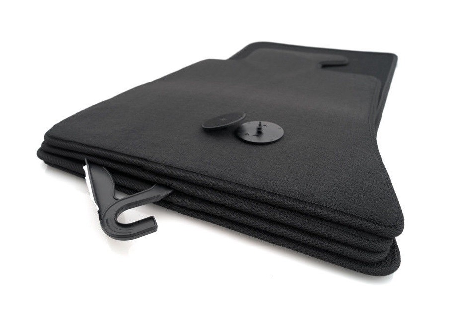 Tapis de voiture BMW Série 1 E82保护垫 anti-saleté en velours épais