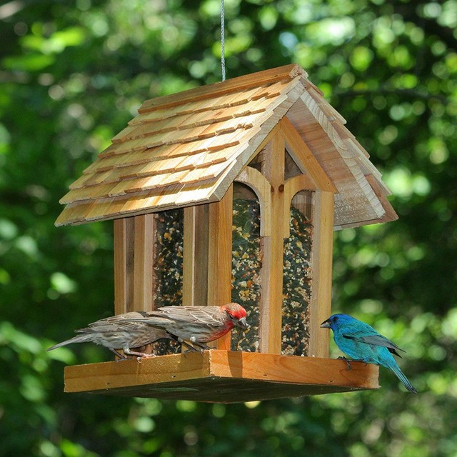 Bird Feeder Hanger Platform Hook For Outdoors Squirrel Proof No