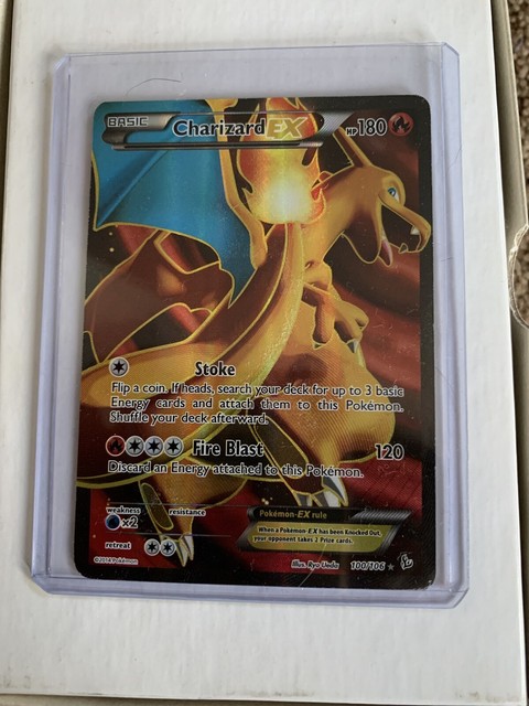 Olartis Pl Psa 7 Near Mint Charizard Ex 100 106 Xy Flashfire Full Art Pokemon Card Toys Hobbies Collectible Card Games