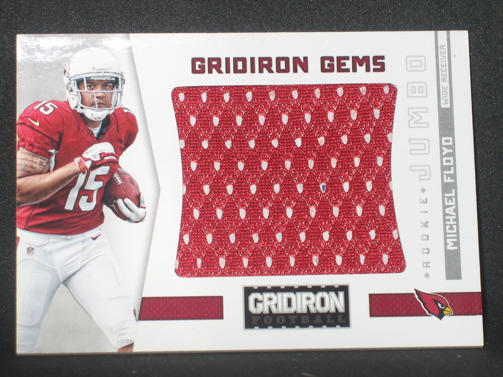 Michael Floyd 2012 Rookie Jumbo Jersey #313 98/99 Arizona Cardinals Gridiron Gems