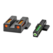 Hi Viz LightWave H3  / Litepipe Night Sight Set for Smith & Wesson M&P 9 Shield