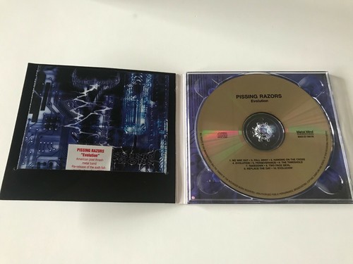 Pissing Razors – Evolution CD Fear Factory Pantera Machine Head Megadeth Korn - Imagen 3 de 4