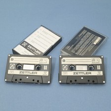 Original Zettler Cassetten C60 für Anrufbeantworter (z.B. Tab 5)