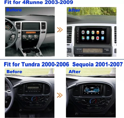 7" For Toyota Tundra 2003-2006 CarPlay Android Car Stereo Radio GPS WIFI BT - Picture 6 of 21