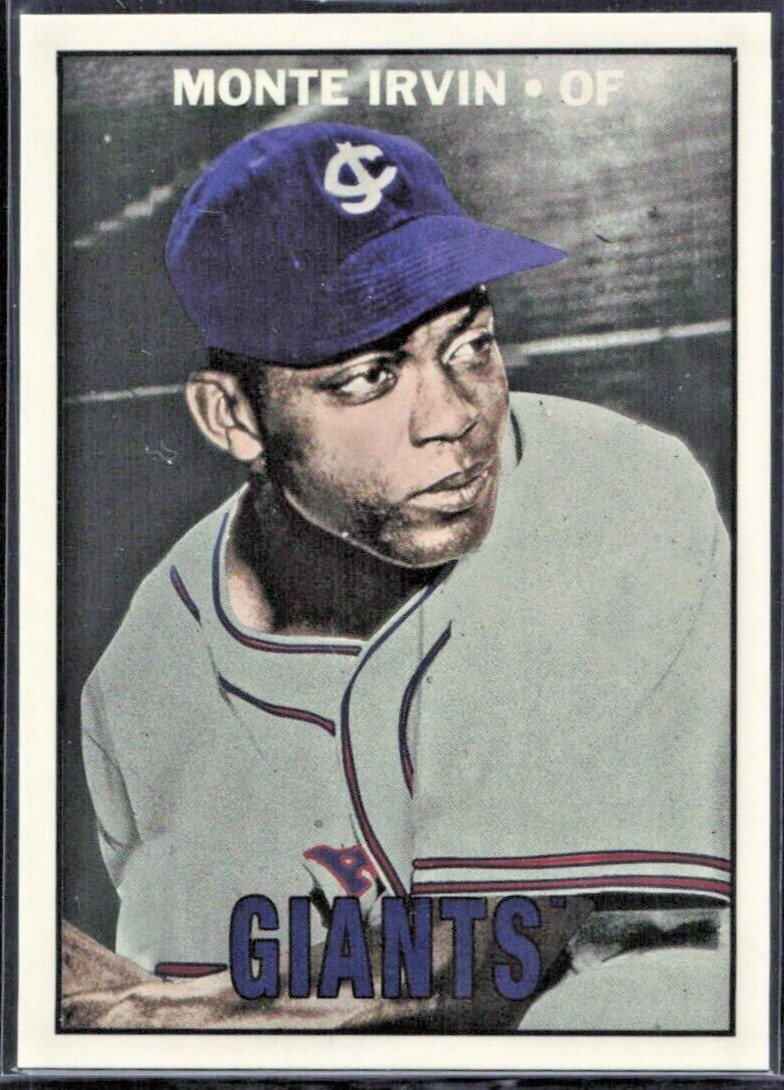 Monte Irvin #MILB-7 Baseball Cards 2023 Topps Pro Debut MiLB Legends trading card — raw and PSA graded price guide