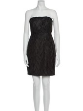 $597 Stunning Alice + Olivia Women Black Sleeveless Flattering Dress M