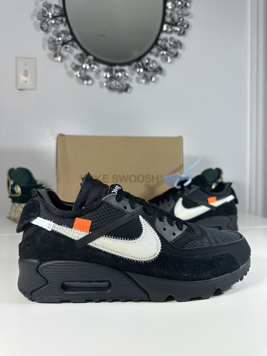Size 8 - Nike Air Max 90 x OFF-WHITE Black 2019 191885816388 Size 8 - Nike Air Max 90 x OFF-WHITE Black 2019 191885816388