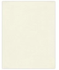 LUX Parchment 65 lb. Cardstock Paper, 8.5" x 11", Cream Parchment, 50 Sheets/Pac