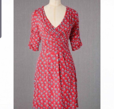 open lace back dress Marla Linen Blend Short Dress-Red Elegant Blossom