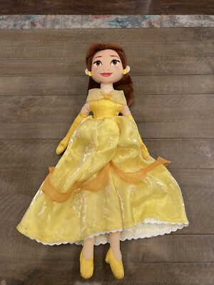 Disney Store Belle Beauty The Beast 19 Inch Plush Toddler Doll