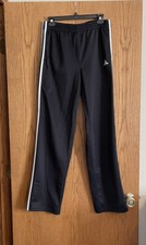 Adidas Boy  s Track Pants - Black - Size XL