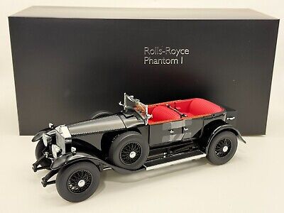 KYOSHO 1:18 Rolls-Royce Phantom I Black 1927 08931BK Diecast