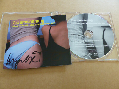 2RAUMWOHNUNG signed Autogramm signiert ''NIMM MICH MIT - DAS ABENTEUER'' CD Cover