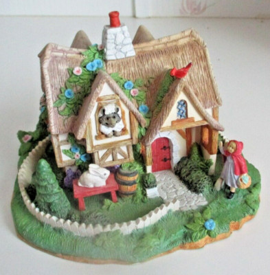 VINTAGE Princeton Gallery 1994 Grandmother's Cottage - The Fairy Tale Collection