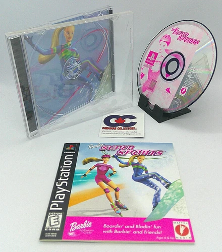 Barbie Super Sports ( Sony PlayStation 1, 2000 ) PS1