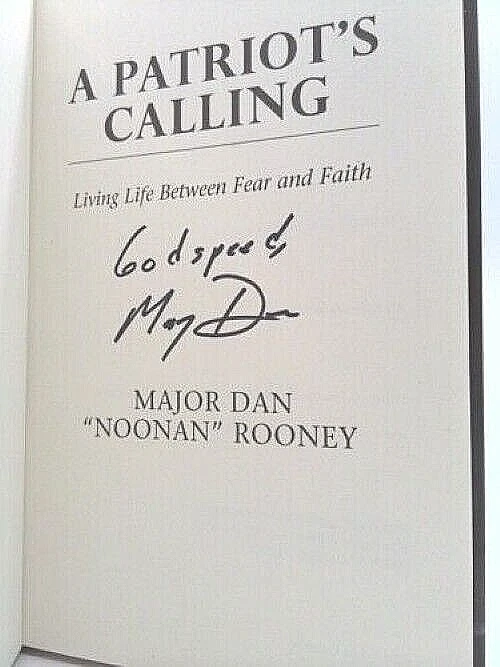 A Patriot's Calling ~ Major Dan Rooney (Signed, Autographed) NEW Hardcover NICE! Foto 2 de 4