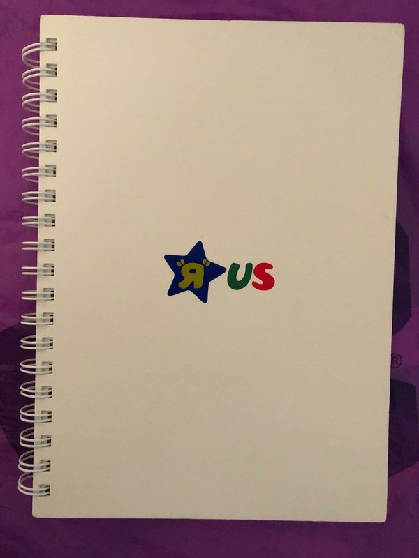 Toys "R" Us Spiral Hardcover Notebook