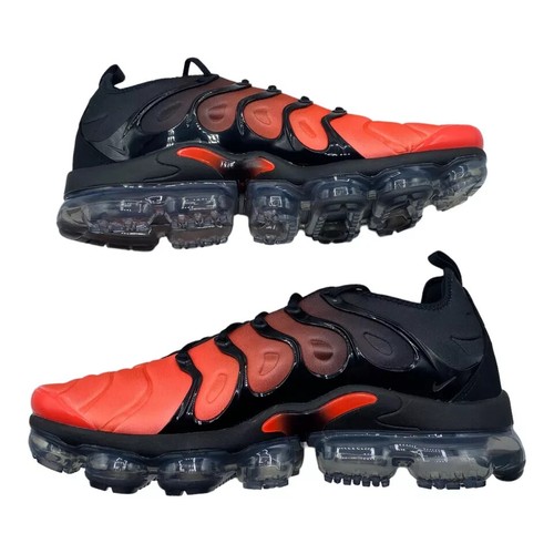 Nike Air Vapor Max Plus Black Crimson Red DZ4857-001 Men's Size 11 NIB - Picture 4 of 7